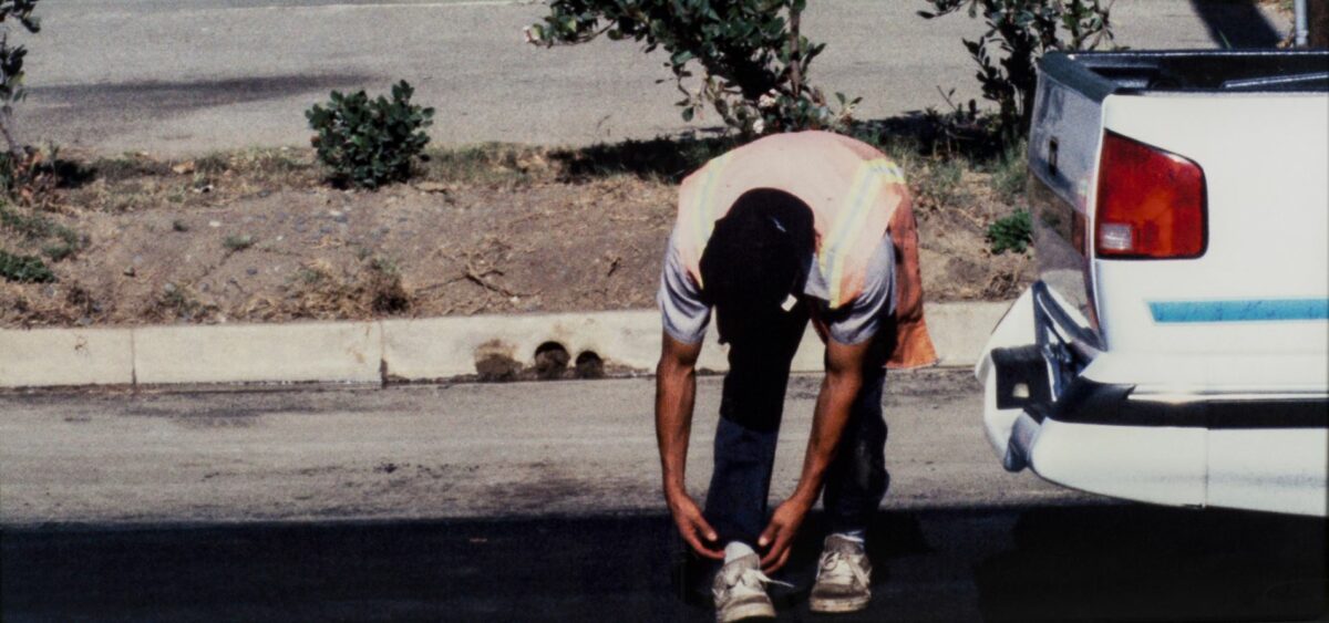 The Overlap Series: People Dancing / Person Tying Shoe (with Building)