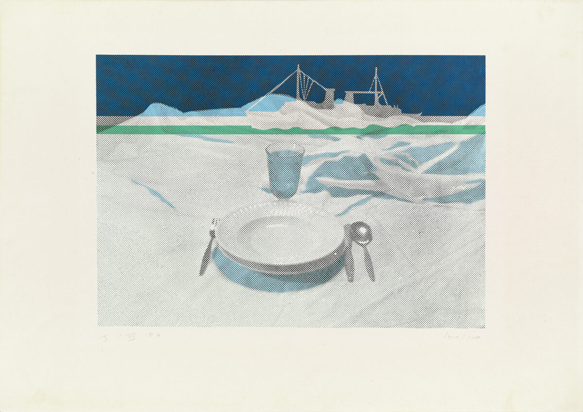 Mesa-paisagem (Barco)