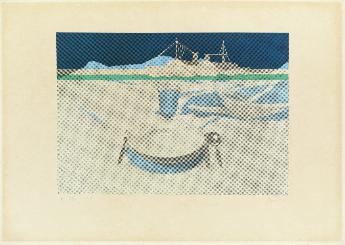 Mesa-paisagem (Barco)