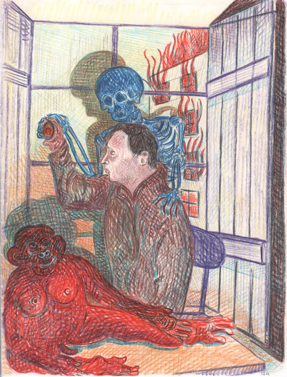 Les psychopompes: L’incendie approche