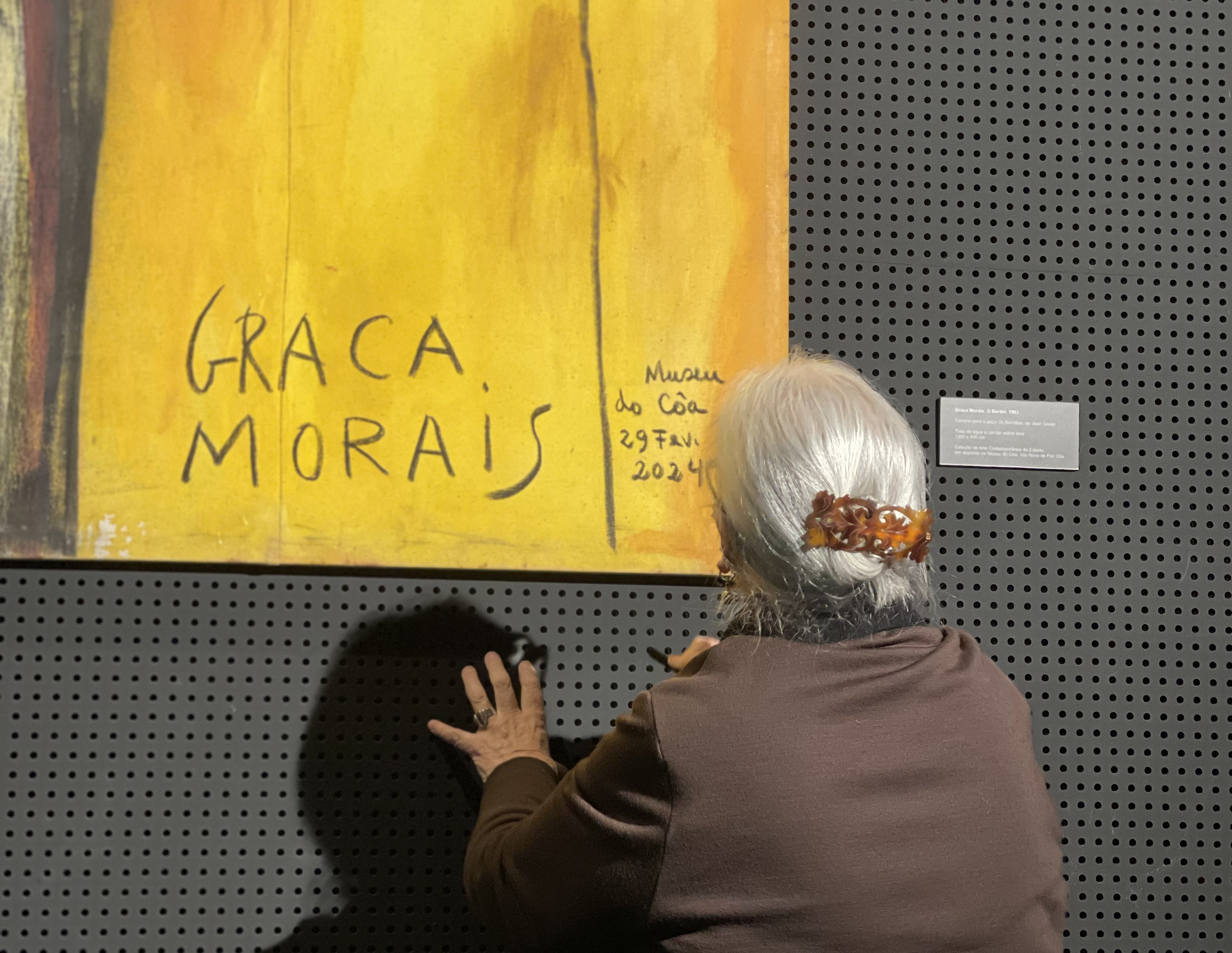 A obra «O Bordel» de Graça Morais está em exposição permanente no Museu do Côa