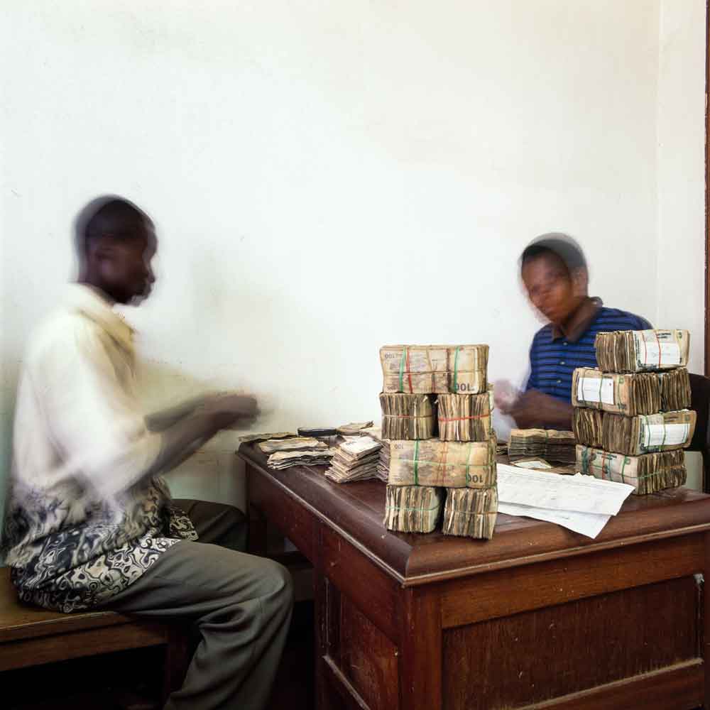 Sodefor Logging Company, Bandundu, D.R. Congo, da série Mármore
